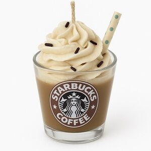 3 Mini Starbucks candles! Soy Candles! Bundle of 3